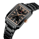 Naviforce Black Dial Stainless Steel Strap Men's Watch NF9251G B/RG/B