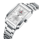 Naviforce Silver Dial Stainless Steel Strap Men's Watch NF9251G S/W/S