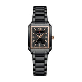 Naviforce Black Dial Stainless Steel Strap Women's Watch NF9251L B/RG/B
