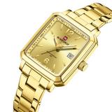 Naviforce Gold Dial Stainless Steel Strap Men's Watch NF9252G G/G/G