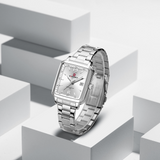 Naviforce Silver Dial Stainless Steel Strap Men's Watch NF9252G S/W/S