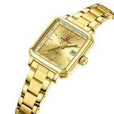 Naviforce Gold Dial Stainless Steel Strap Women's Watch NF9252L G/G/G