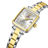 Naviforce Silver Dial Stainless Steel Strap Women's Watch NF9252L S/W/G