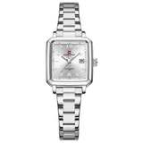 Naviforce Silver Dial Stainless Steel Strap Women's Watch NF9252L S/W/S