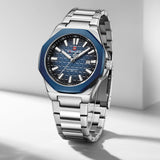 Naviforce Blue Dial Stainless Steel Strap Men's Watch NF9258 S/BE/S
