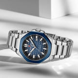 Naviforce Blue Dial Stainless Steel Strap Men's Watch NF9258 S/BE/S