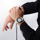 Naviforce Silver Dial Stainless Steel Strap Men's Watch NF9258 S/W/S