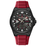 Naviforce Black Dial Fumed Silica Strap Men's Watch NF9260 B/B/R