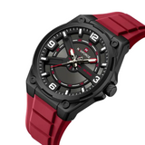Naviforce Black Dial Fumed Silica Strap Men's Watch NF9260 B/B/R