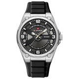 Naviforce Black Fumed Silica Strap Men's Watch NF9260 S/B/B