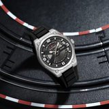 Naviforce Black Fumed Silica Strap Men's Watch NF9260 S/B/B