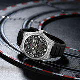 Naviforce Black Fumed Silica Strap Men's Watch NF9260 S/B/B