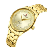 Naviforce Gold Stainless Steel Strap Men's Watch NF9272S G/G/G