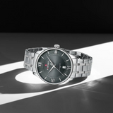 Naviforce Gray Dial Stainless Steel Strap Men's Watch NF9272S S/GY/S