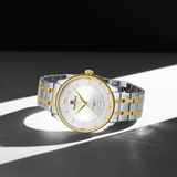 Naviforce Silver Dial Stainless Steel Strap Men's Watch NF9272S S/W/G
