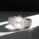 Naviforce Silver Dial Stainless Steel Strap Men's Watch NF9272S S/W/RG