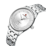 Naviforce Silver Dial Stainless Steel Strap Men's Watch NF9272S S/W/S