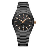 Naviforce Black Dial Stainless Steel Strap Men's Watch NF9274 B/RG/B