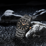 Naviforce Black Dial Stainless Steel Strap Men's Watch NF9274 B/RG/B