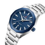 Naviforce Blue Dial Stainless Steel Strap Men's Watch NF9274 S/BE/S