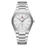 Naviforce White Dial Stainless Steel Strap Men's Watch NF9274 S/W/S