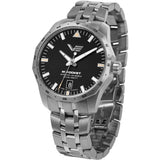 Vostok Europe Silver Stainless Steel Strap NH35-125A747-B