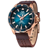 Vostok Europe Brown Leather Strap NH35A-225B616-L