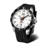 Vostok Europe Rocket N1 Automatic White Dial Silicone Strap Men's Watch NH35A-225E711-S