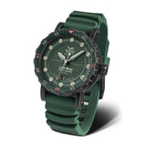 Vostok Europe Nuclear Submarine Black Stainless Steel Strap Men Watch NH35-571F608-BS