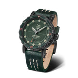 Vostok Europe Nuclear Submarine Green Strap Men Watch NH35-571F608-SL