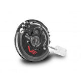 Vostok Europe Skeleton Dial Black Leather/Silicone Strap Men Watch NH72-571A646-SL