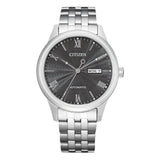 Citizen Mechanical Silver Stainless Steel Strap Men Watch NH7501-85H
