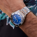 Citizen Sports Automatic Blue Dial Stainless Steel Watch NH7530-52M