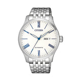 Citizen Mechanical Silver Stainless Steel Strap Women Watch NH8350-59AB