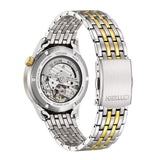Citizen Mechanical Two-Tone Stainless Steel Strap Men Watch NH9134-83X