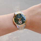Citizen Mechanical Two-Tone Stainless Steel Strap Men Watch NH9134-83X
