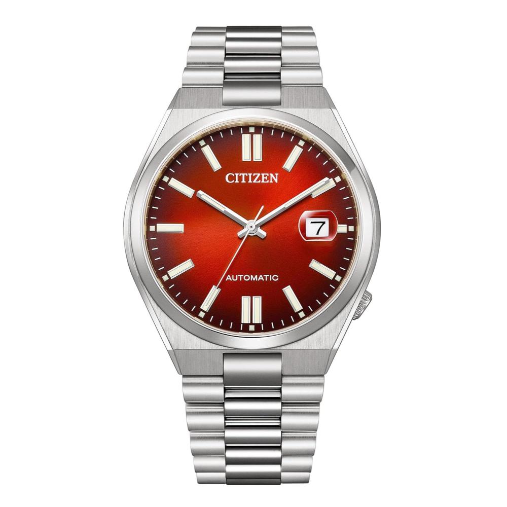 Citizen Reds Citizen Tsuyosa Automatic Sapphire Red Dial Men's Watch NJ0150-56W – H2 Hub