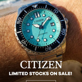 Citizen Mechanical Automatic Silver Stainless Steel Strap Men Watch NJ0170-83X