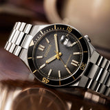 Citizen Tsuyosa Silver Stainless Steel Strap Men's Watch NJ0238-57E