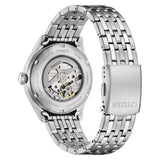 Citizen Mechanical Blue Dial Stainless Steel Strap Men's Watch NJ0240-55L