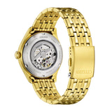 Citizen Mechanical Gold Stainless Steel Strap Men's Watch NJ0242-50E