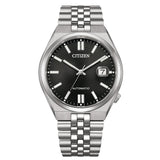 Citizen Tsuyosa 60 Silver Stainless Steel Strap Men Watch NK0020-55E
