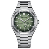 Citizen Zenshin Titanium Steel Strap Men Watch NK5020-58X