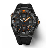 NSquare Ocean Speed Diver Swiss Black Rubber Strap Men's Watch - NS27.1