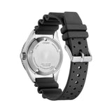 Citizen Automatic Black Polyurethane Strap Men Watch NY0120-01Z