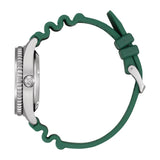 Citizen Mechanical Green Dial Synthetic Rubber Strap Men Watch NY0121-09X
