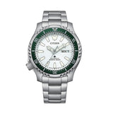 (Super Sale) Citizen Promaster White Dial Automatic Stainless Steel Men's Watch NY0168-64A