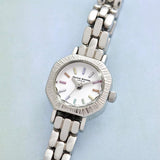 Olivia Burton White Dial Silver Stainless Steel Strap Women Watch OB16CC52