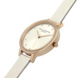 Olivia Burton Demi Blush Sunray Leather Strap Women Watch OB16DE13