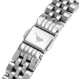 Olivia Burton Silver Glitter Dial Sparkle Stainless Steel Strap Women Watch OB16GD68